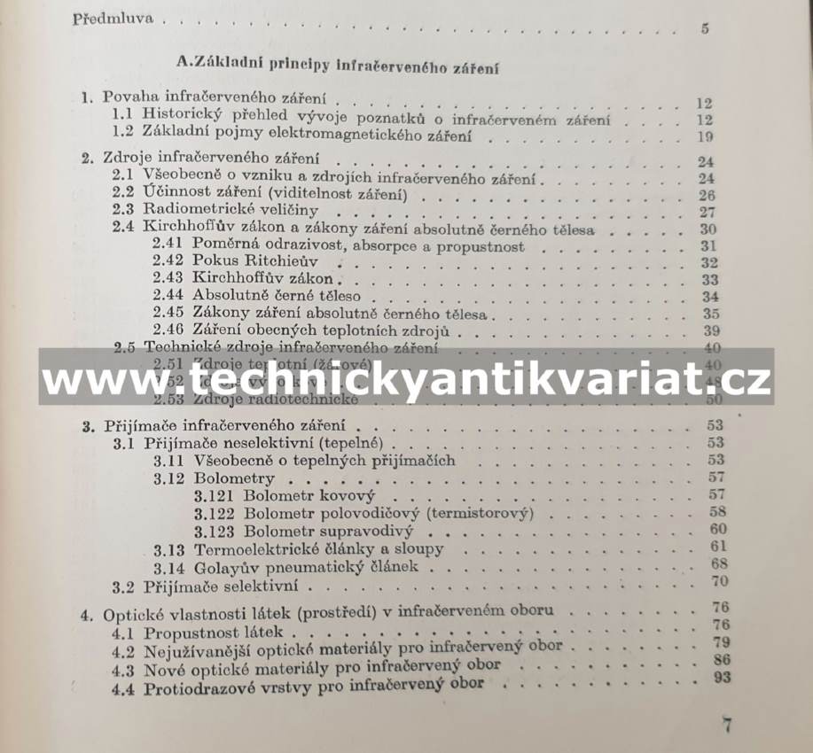 Infračervené zařízení a jeho využití - Antonín Vaško (1963)