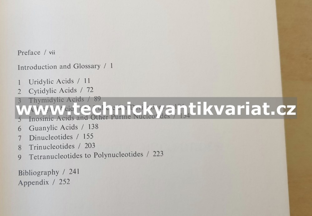 Synthetic Nucleotides Vol. I., George R. Pettit (1972)