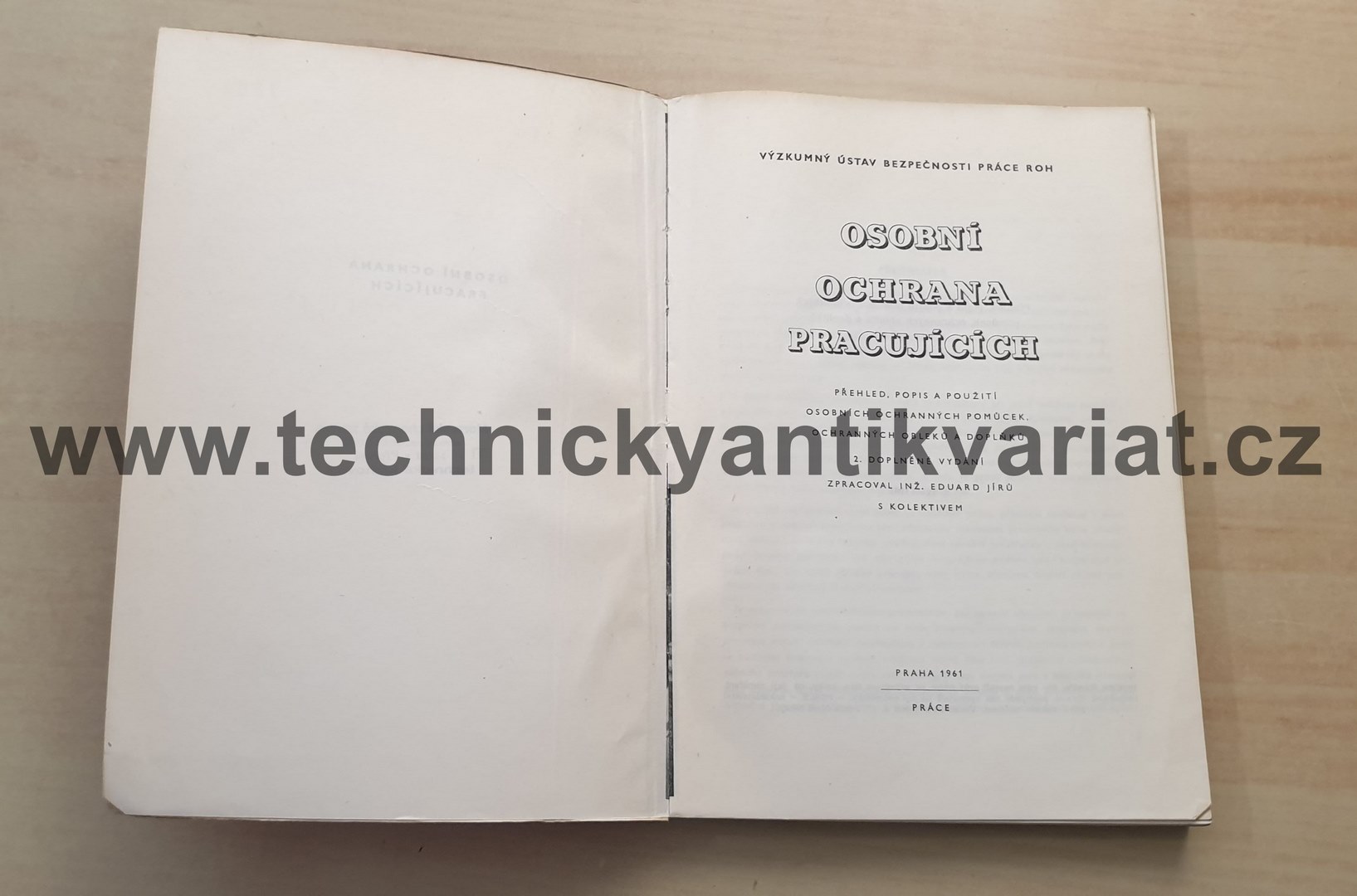 Osobní ochrana pracujících - Eduard Jírů (1961)