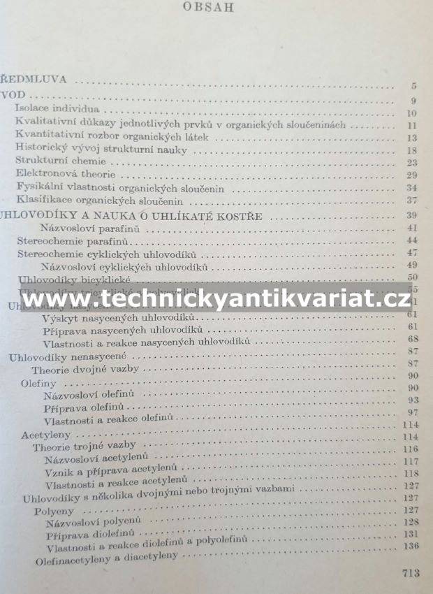 Organická chemie I. - Rudolf Lukeš (1954)