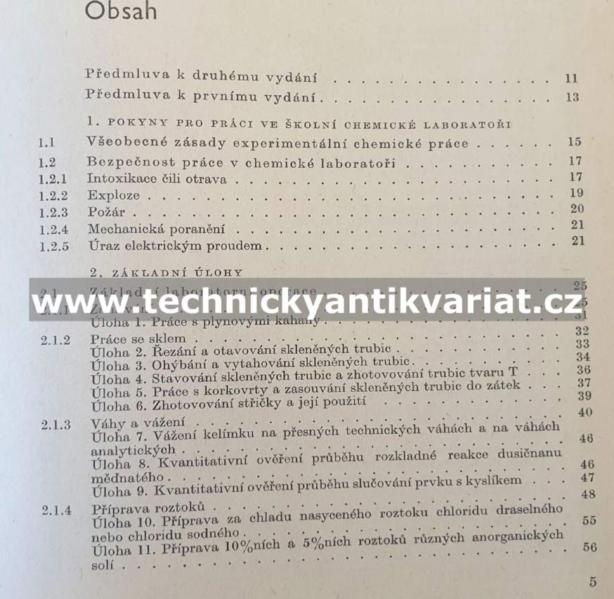 Úvod do preparativní anorganické chemie - Klikorna, Klazar, Votínský, Horák (1972)