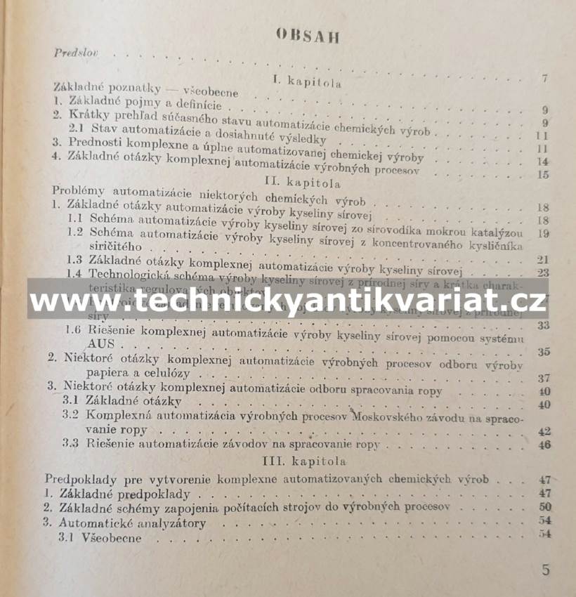 Niektoré otázky automatizácie chemické výroby - Daniel Chmurný (1962)