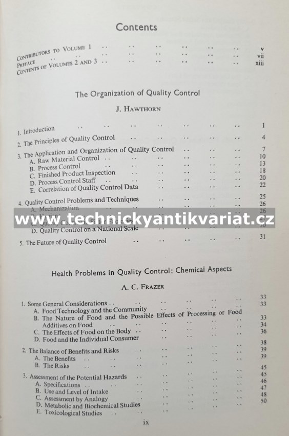 Quality Control in The Food Industry 1 S.M.Herschdoerfer (1967)