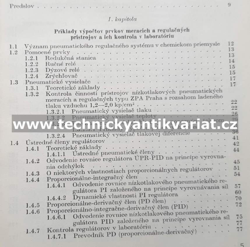 Automatizácia v chemickom priemysle - D. Chmúrny (1968)