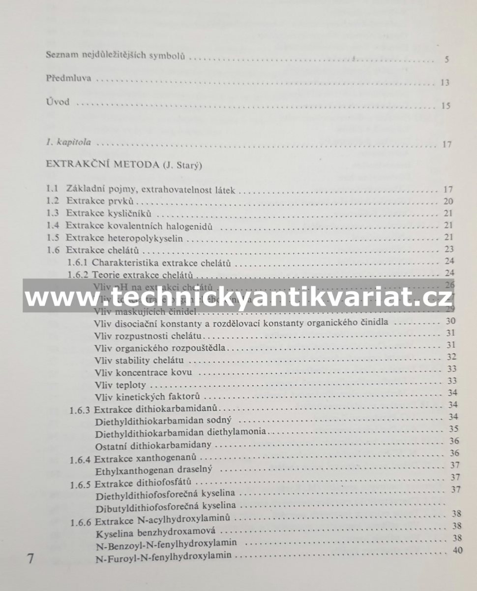 Separační metody v radiochemii - Starý, Kyrš, Marhol (1975)