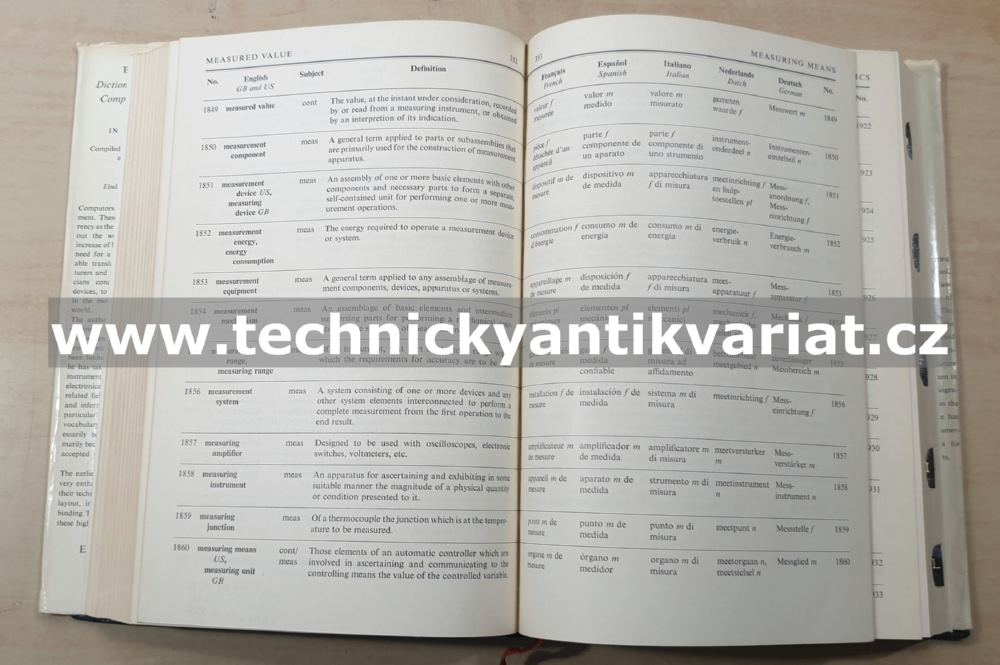 Dictionary of Automation Computers Control and Measuring (1961)