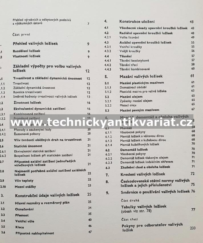Valivá ložiska - Jan Frohlich (1980)