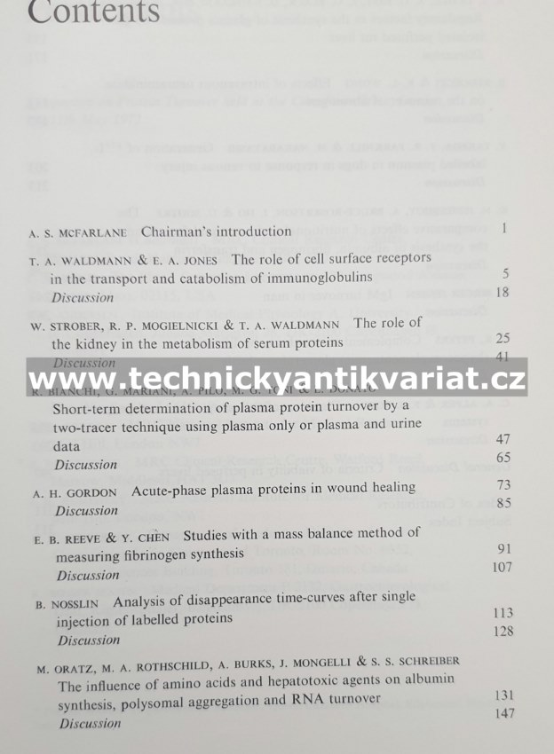 Protein Turnover (1973)