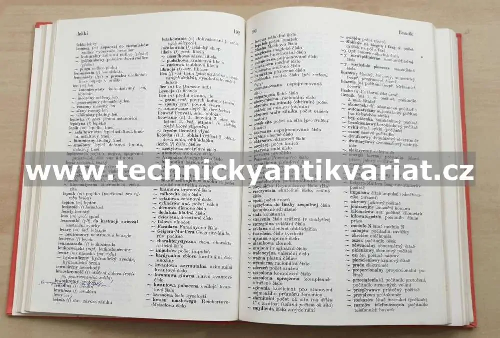 Polsko-český, česko-polský technický slovník (1980)
