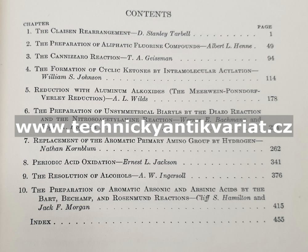 Organic Reactions II. (1944)