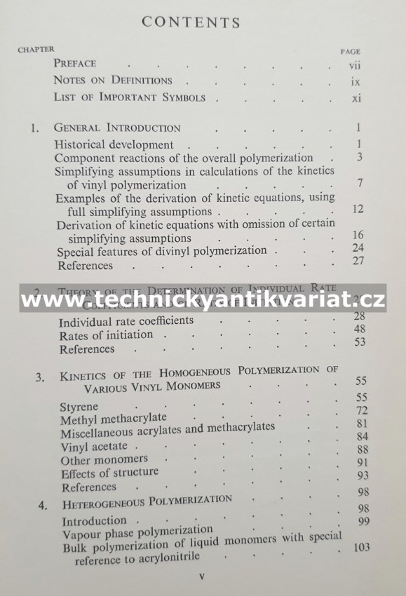 The Kinetics of Vinyl Polymerization by Radical Mechanisms - Bamford, Barb, Jenkin, Onyon (1958)