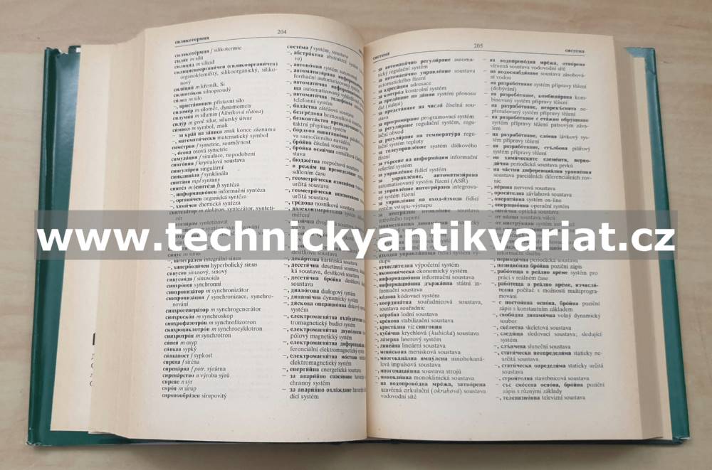 Bulharsko-český a česko-bulharský technický slovník (1988)