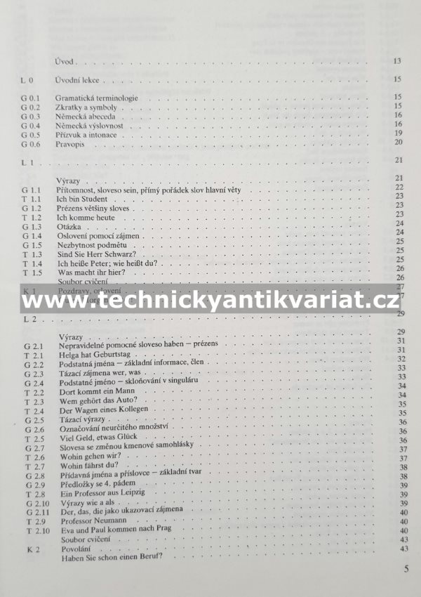 Němčina pro vysoké školy - Vratislav Slezák (1988)
