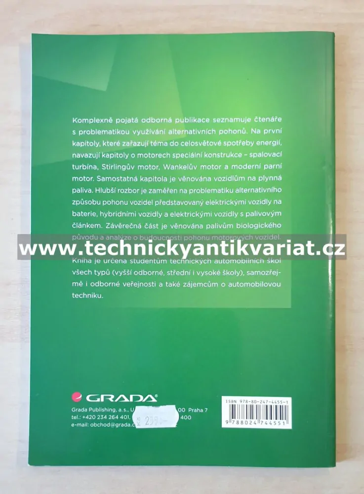 Speciální spalovací motory a alternativní pohony - Jan Hromádko (2012)