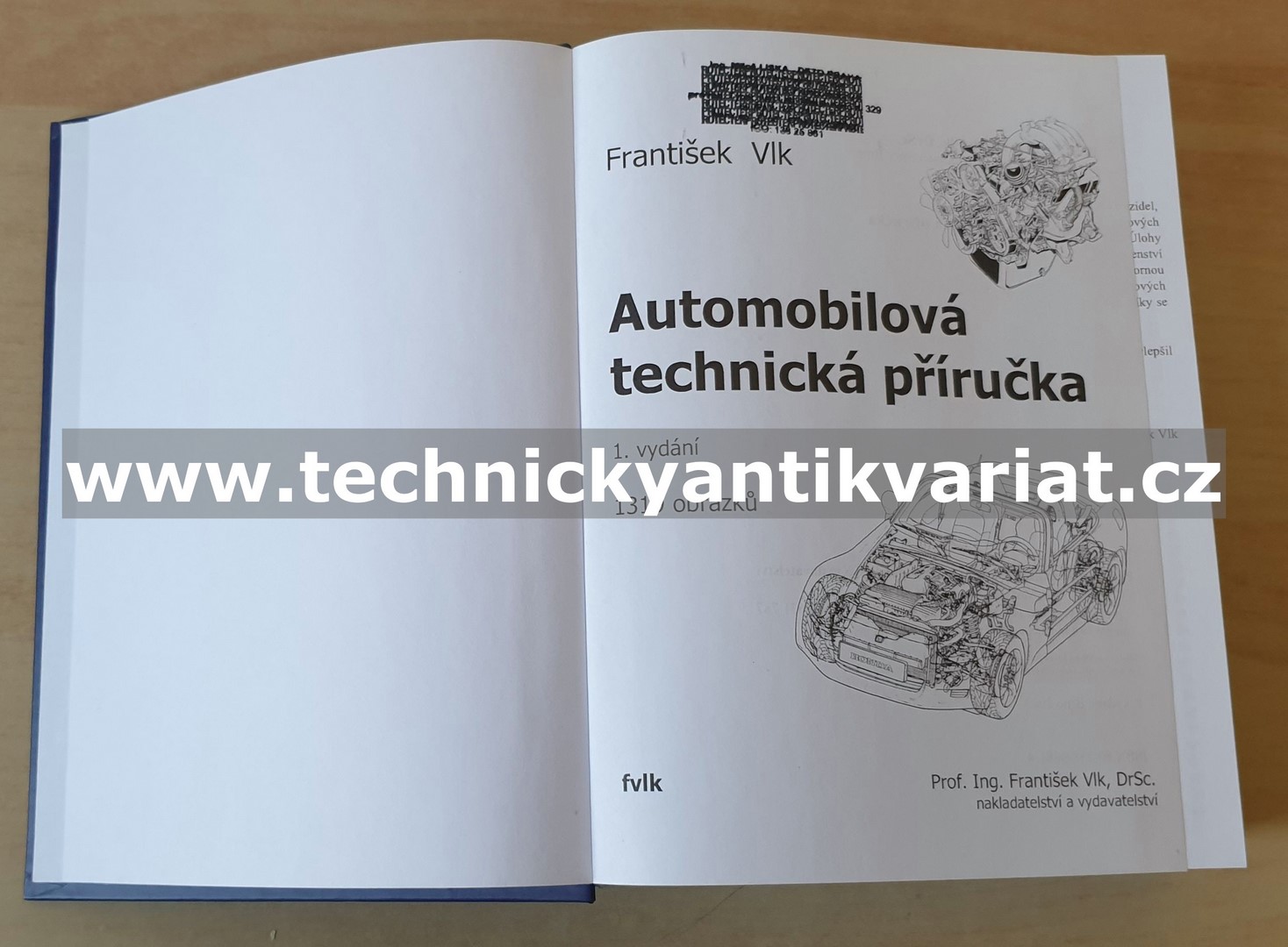 Automobilová technická příručka - František Vlk (2003)