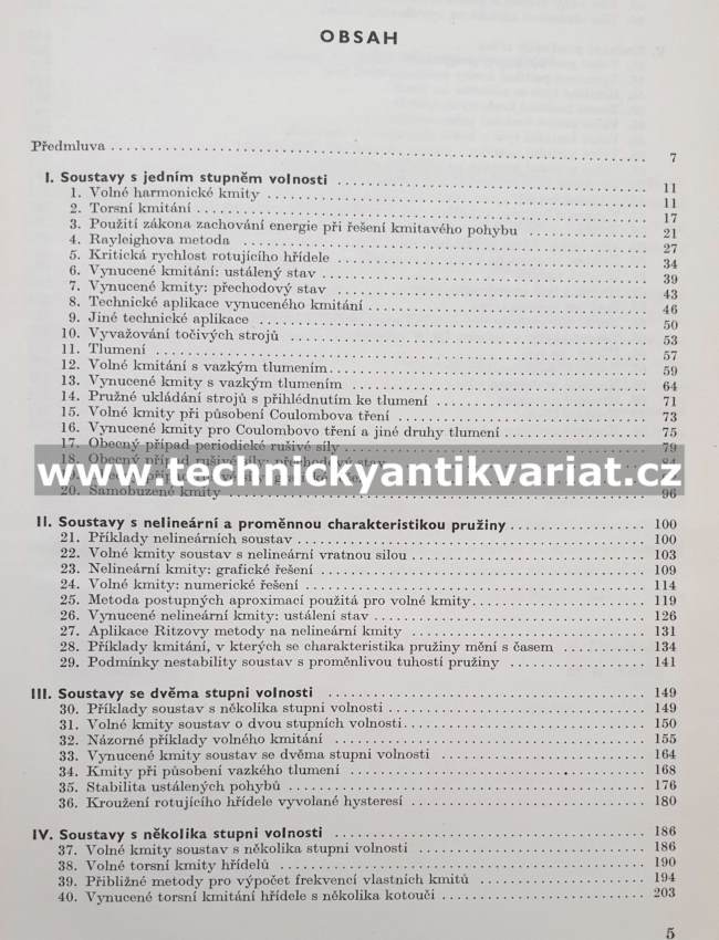 Kmitání ve strojnictví - Štěpán Timošenko (1960)