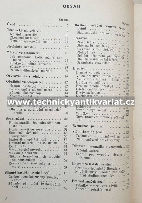 Technický slabikář - Bohumil Dobrovolný (1952)