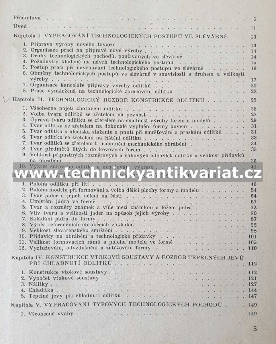 Navrhování technologických postupů ve slévárnách - Michal Skarbiňski (1959)