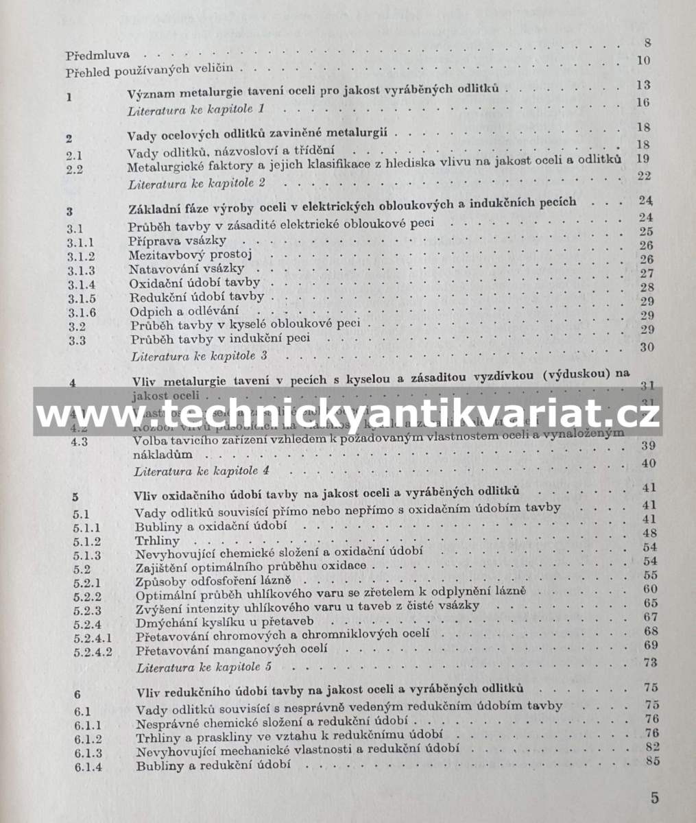 Metalurgické vady ocelových odlitků - Levíček, Stránský (1984)
