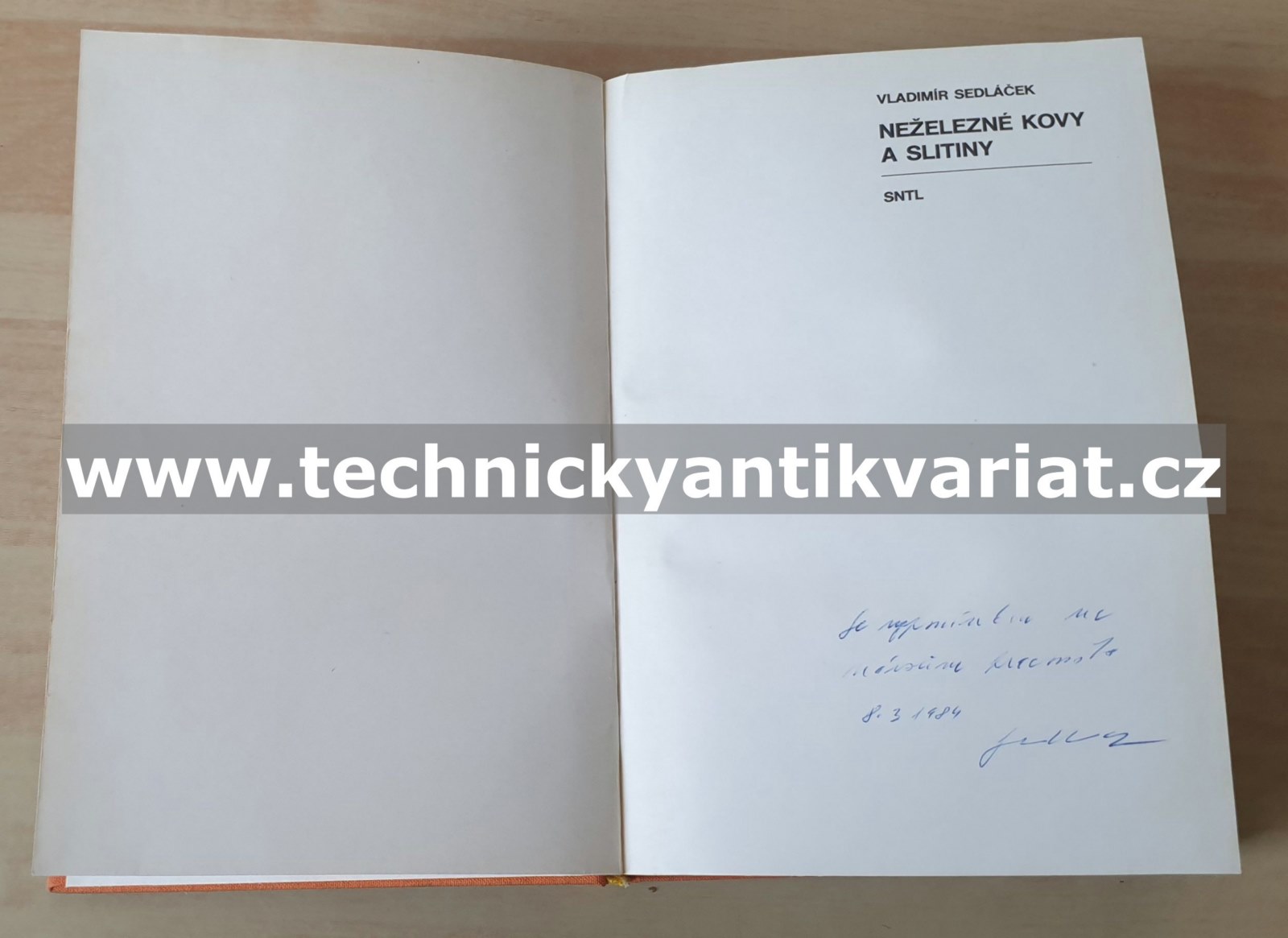Neželezné kovy a slitiny - Vladimír Sedláček (1979)