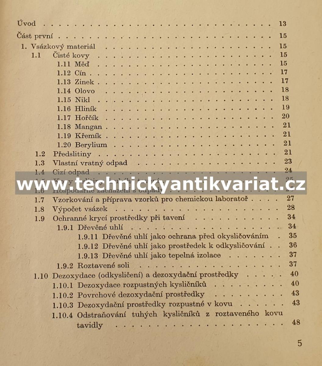 Lití a tváření neželezných kovů a slitin - Pilous, Strnad (1965)