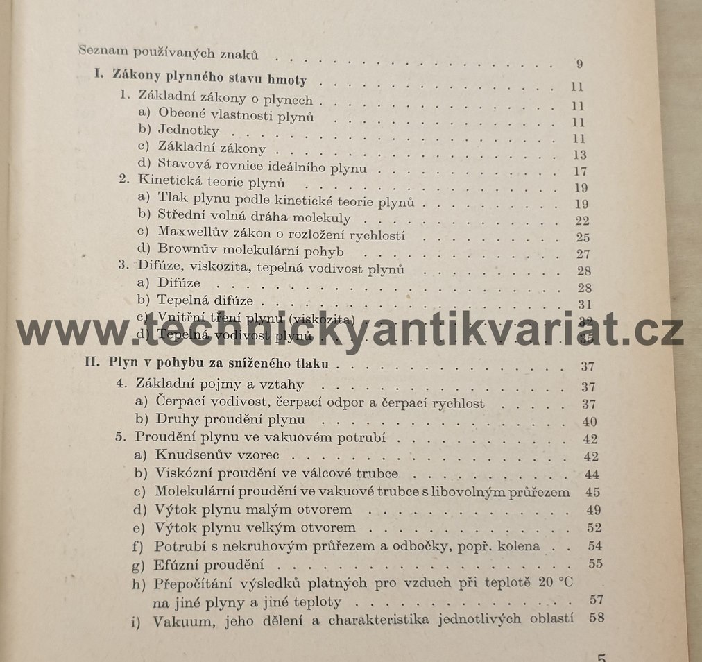 Vakuová technika - Vladimír Sítko (1966)