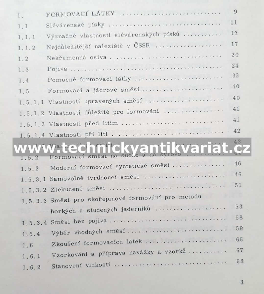 Materiály I. pro 1.roční oboru slévač - Jech, Silbernagel (1979)