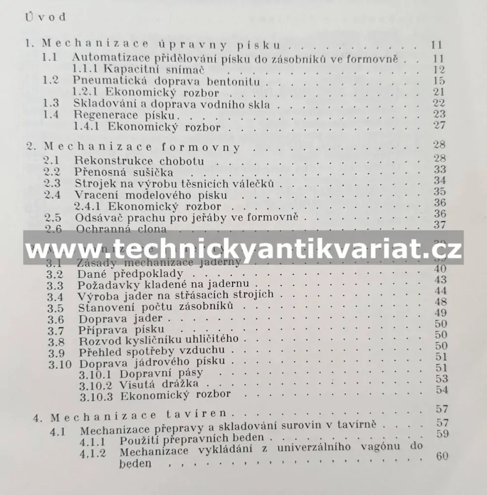Mechanizace sléváren oceli - Ksandr, Mach (1963)