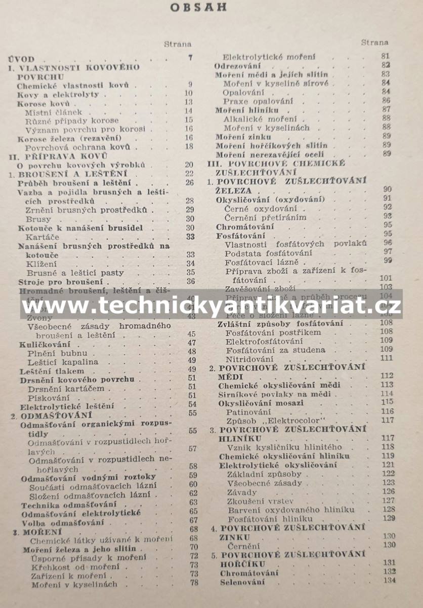 Povrchové zušlechťování kovů - Jan Korecký (1950)