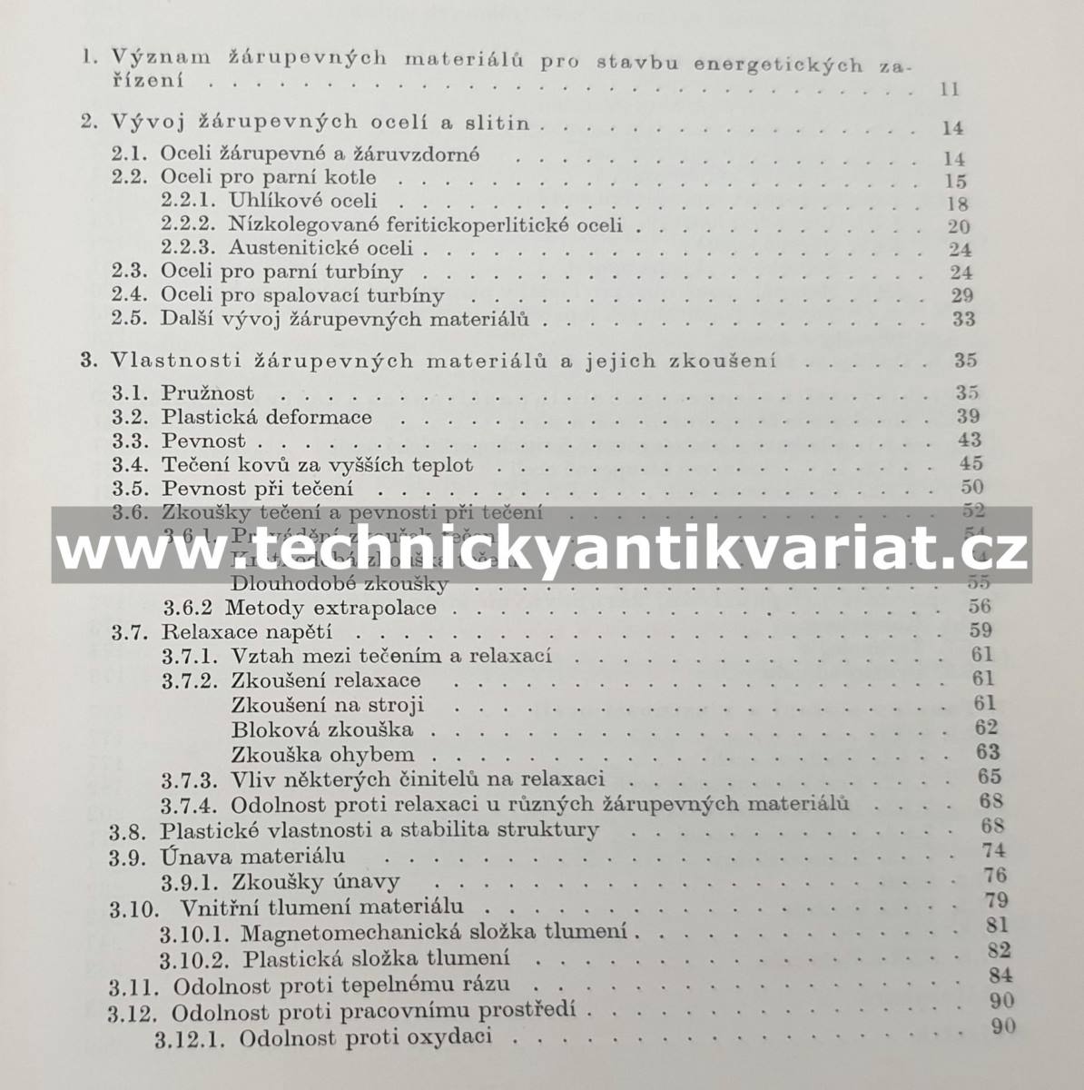 Vlastnosti a použití žáropevných ocelí a slitin - Vodseďálek, Vystyd, Pech (1962)