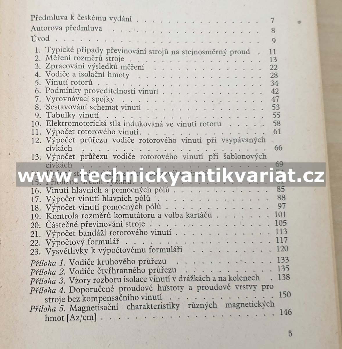 Výpočet převinovaného stroje na stejnosměrný proud - G.K.Žerve (1956)