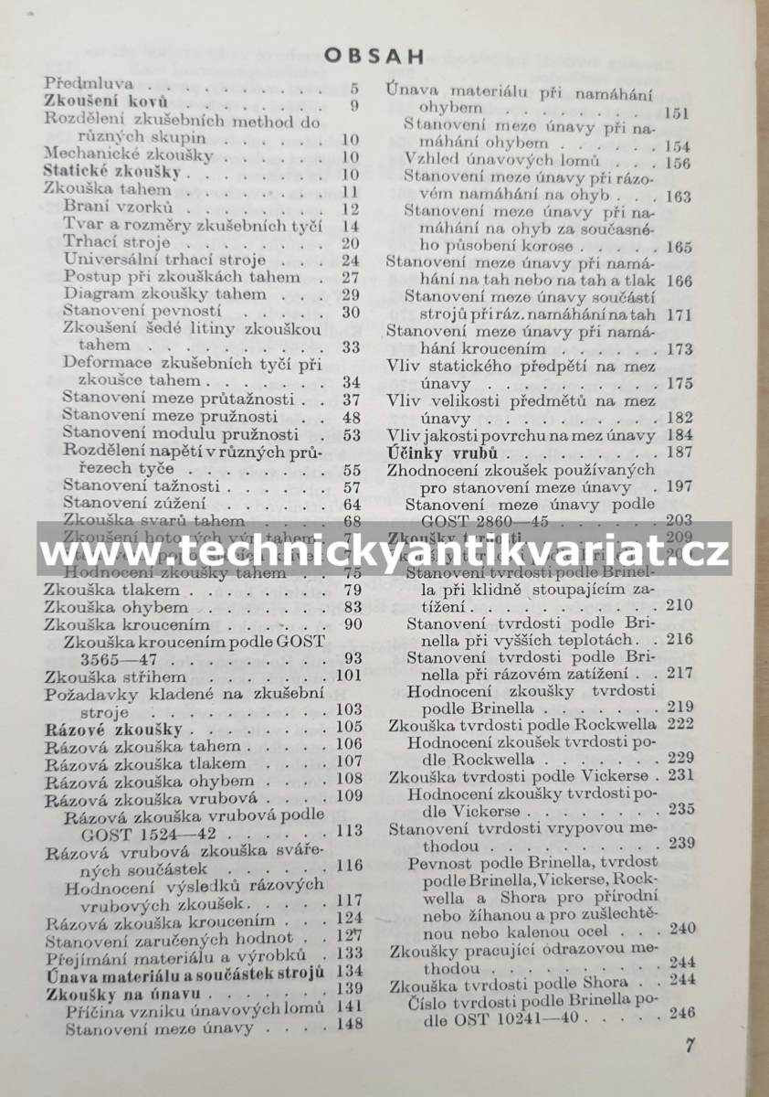 Zkoušení ocelí - Viktor Walla (1952)