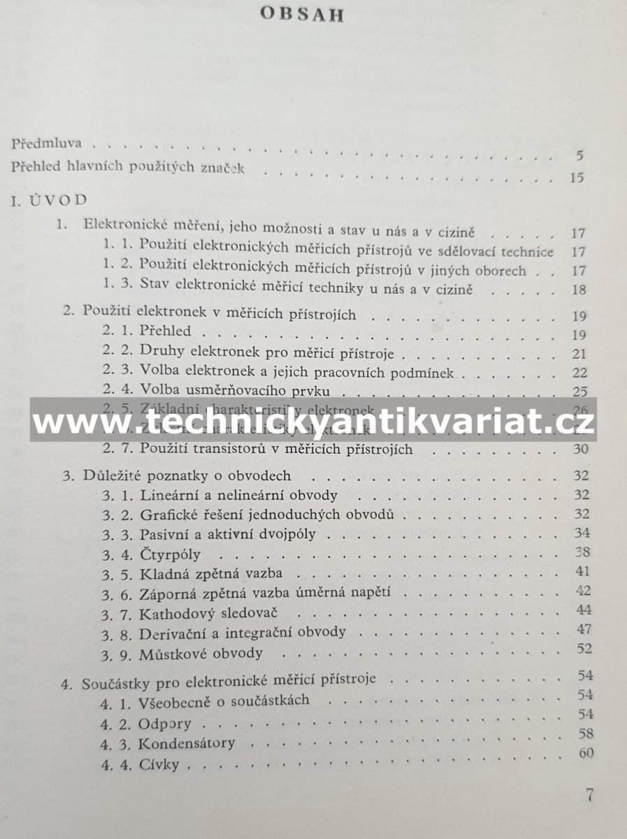 Elektronické měření - Jaroslav Horák (1957)