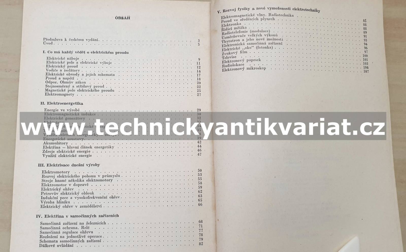Elektřina ve službách dnešní techniky - S.L. Valdgard (1963)