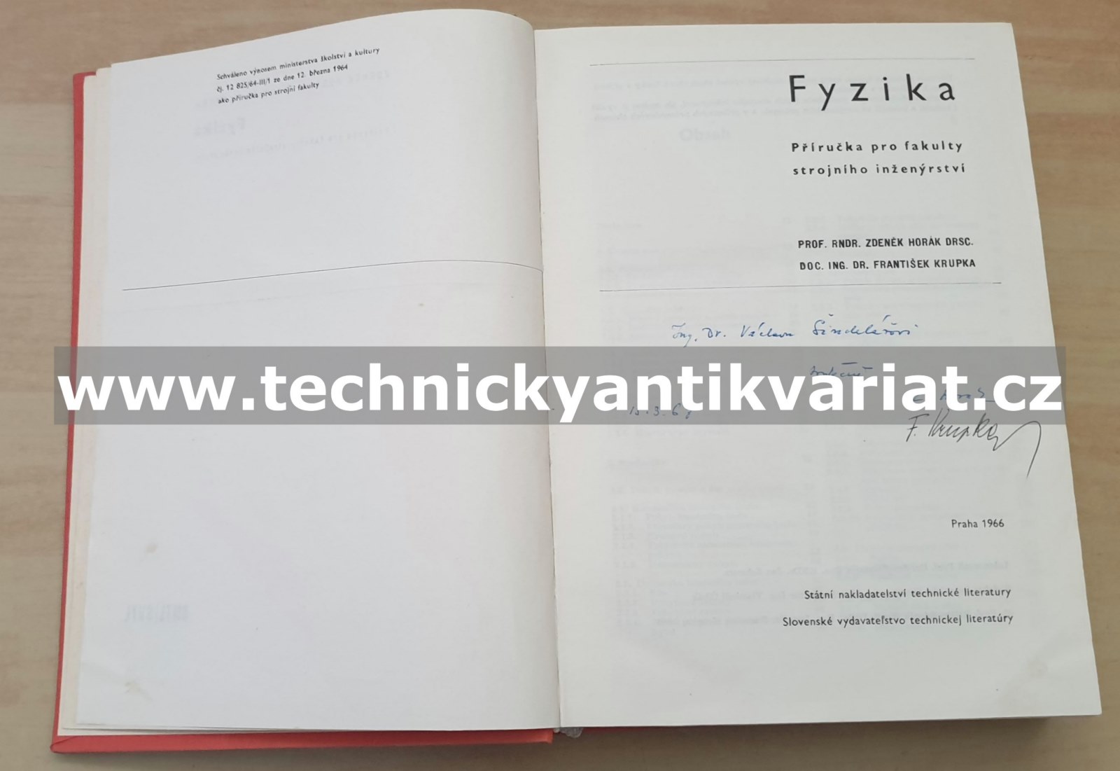 Fyzika - Horák, Krupka (1966)