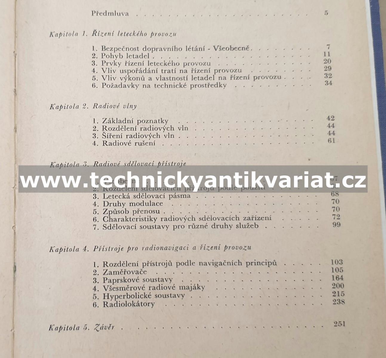 Rádiová zařízení v letecké dopravě - Josef Svárovský (1955)