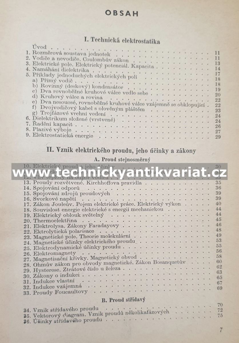 Stručné základy elektrotechniky - Václav Pošík (1950)