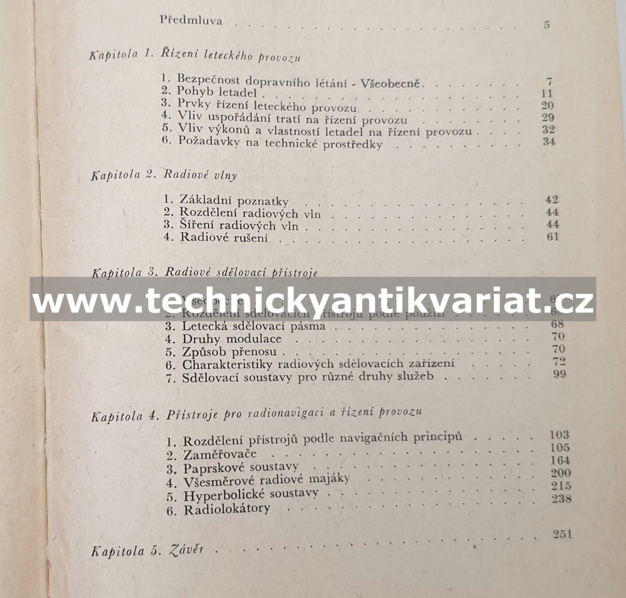 Rádiová zařízení v letecké dopravě - Josef Svárovský (1955)