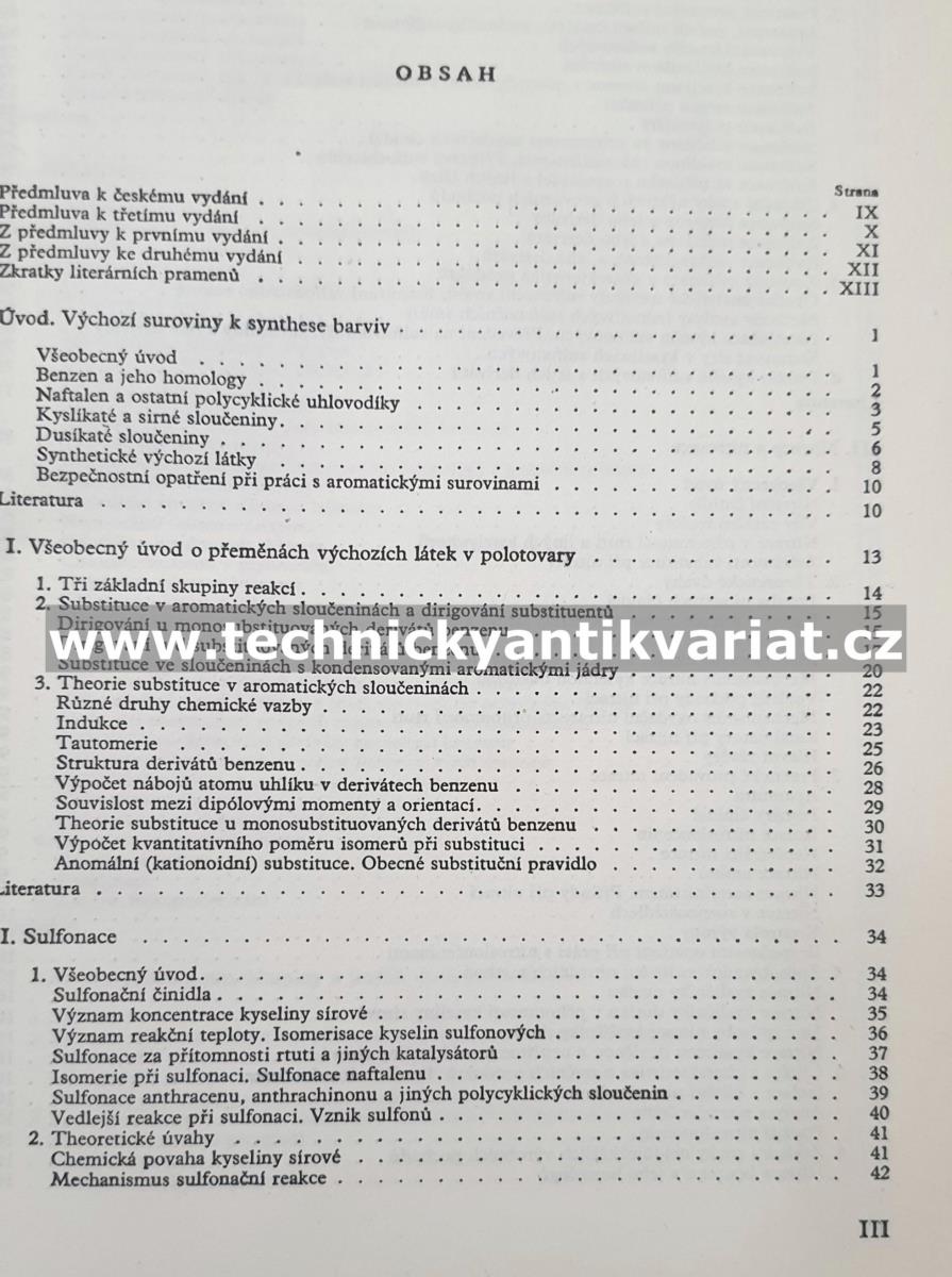 Základy synthesy polotovarů a barviv I. - N.N.Vorožcov (1952)