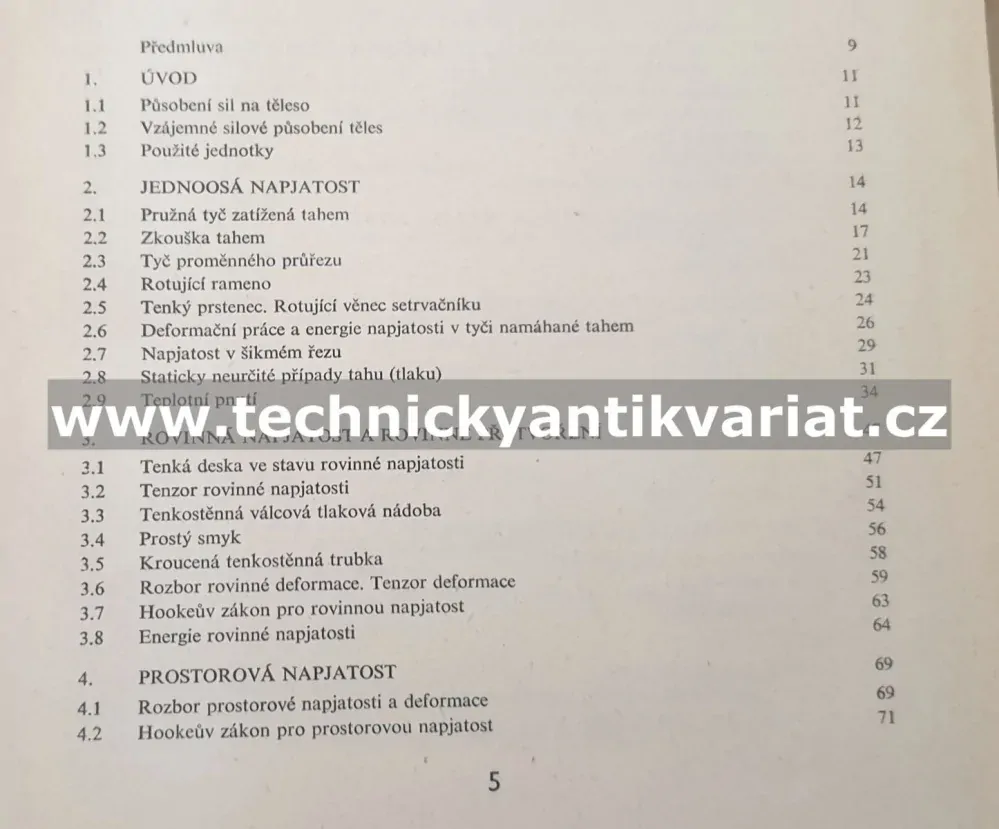 Pružnost a pevnost ve strojnictví - Cyril Hoschl (1971)