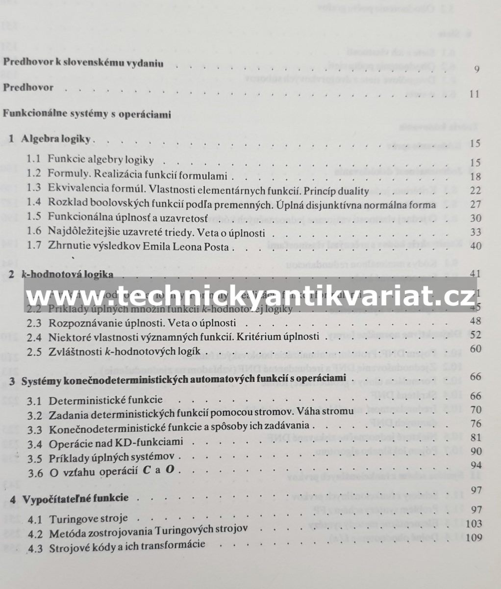 Úvod do diskrétnej matematiky - Sergej V. Jablonskij (1984)