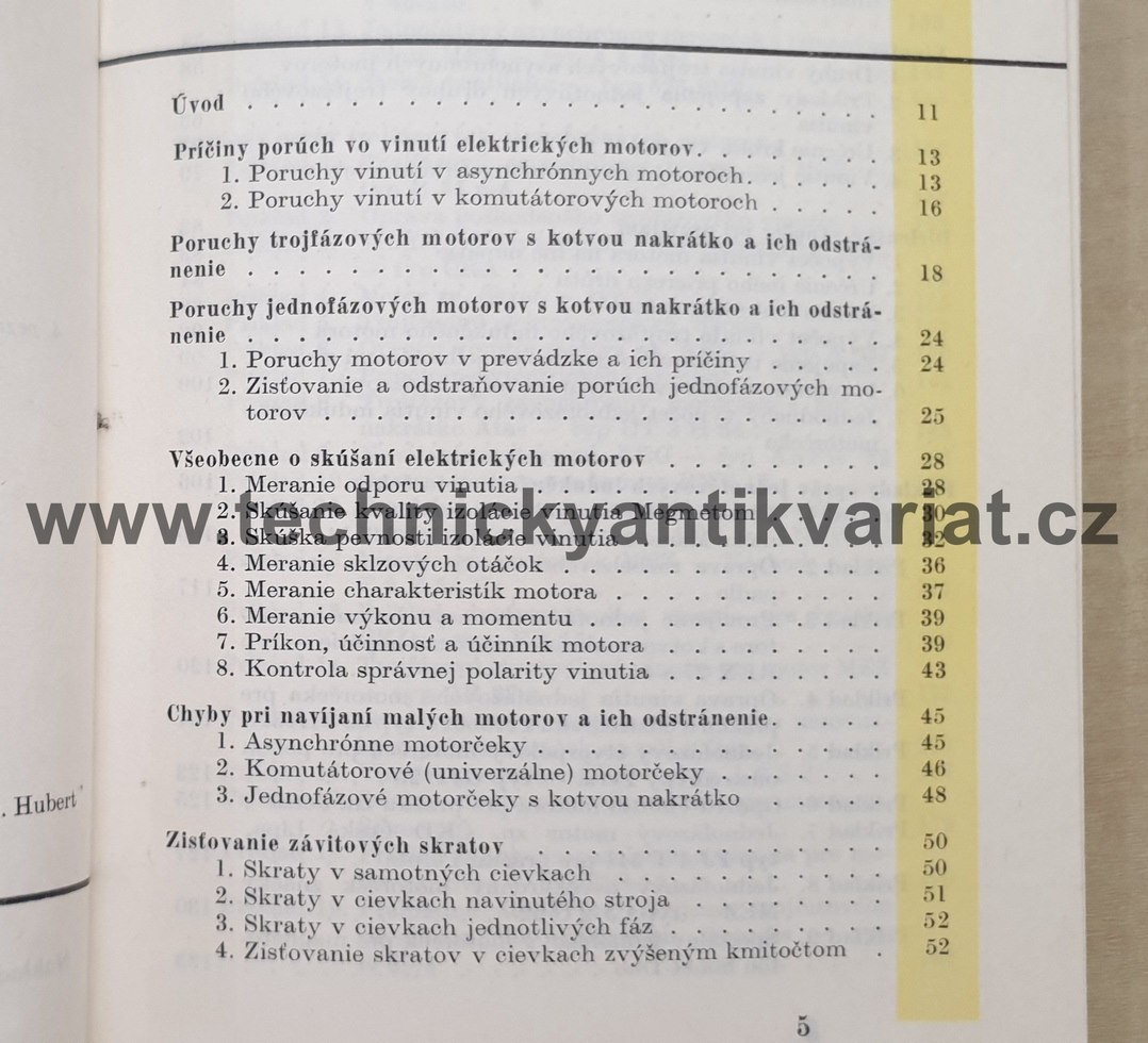 Opravy vinutí malých elektromotorov - Rudolf Lisáček (1971)