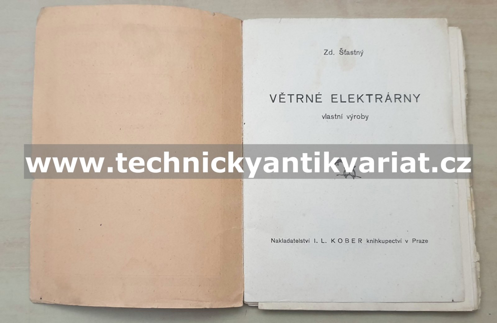 Větrné elektrárny vlastní výroby - Zdeněk Šťastný (1944)