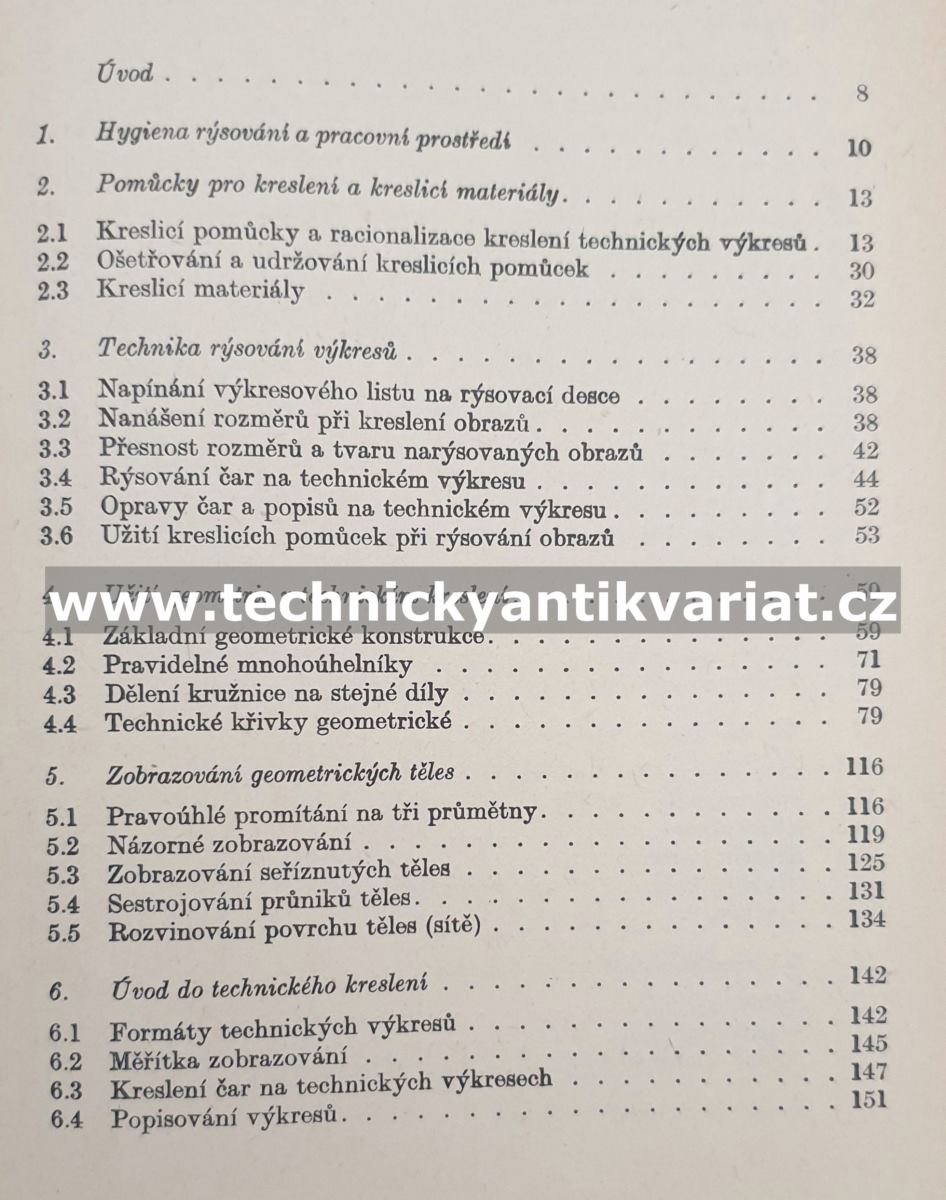 Kvalifikační příručka technického kresliče - Josef Kochman (1982)