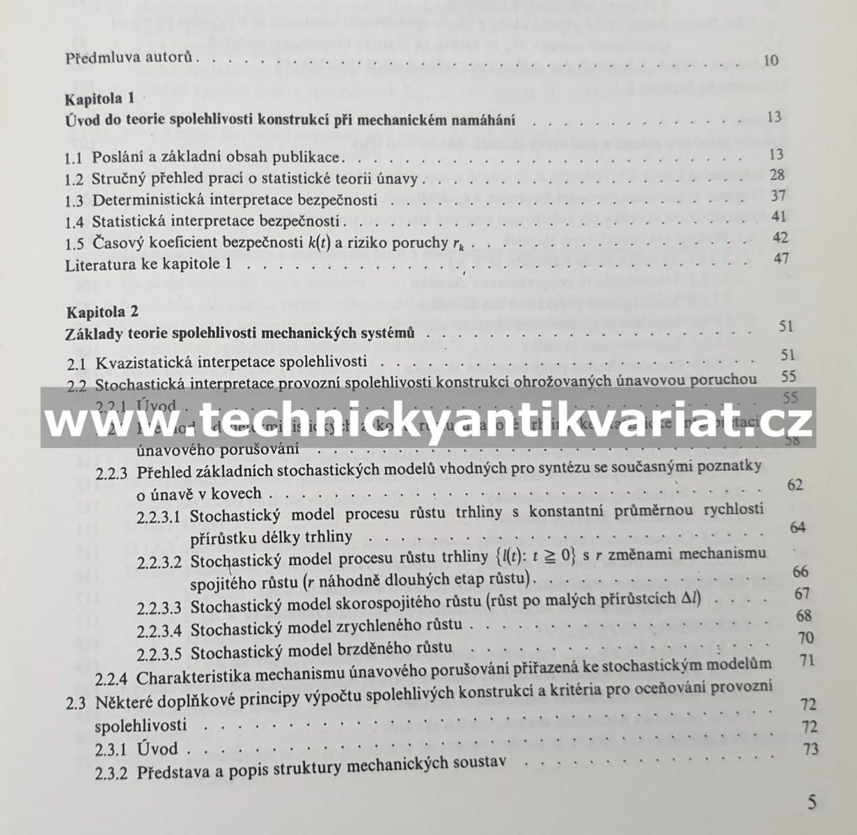 Statistické základy pevnosti konstrukcí 1 - Němec, Sedláček (1982)