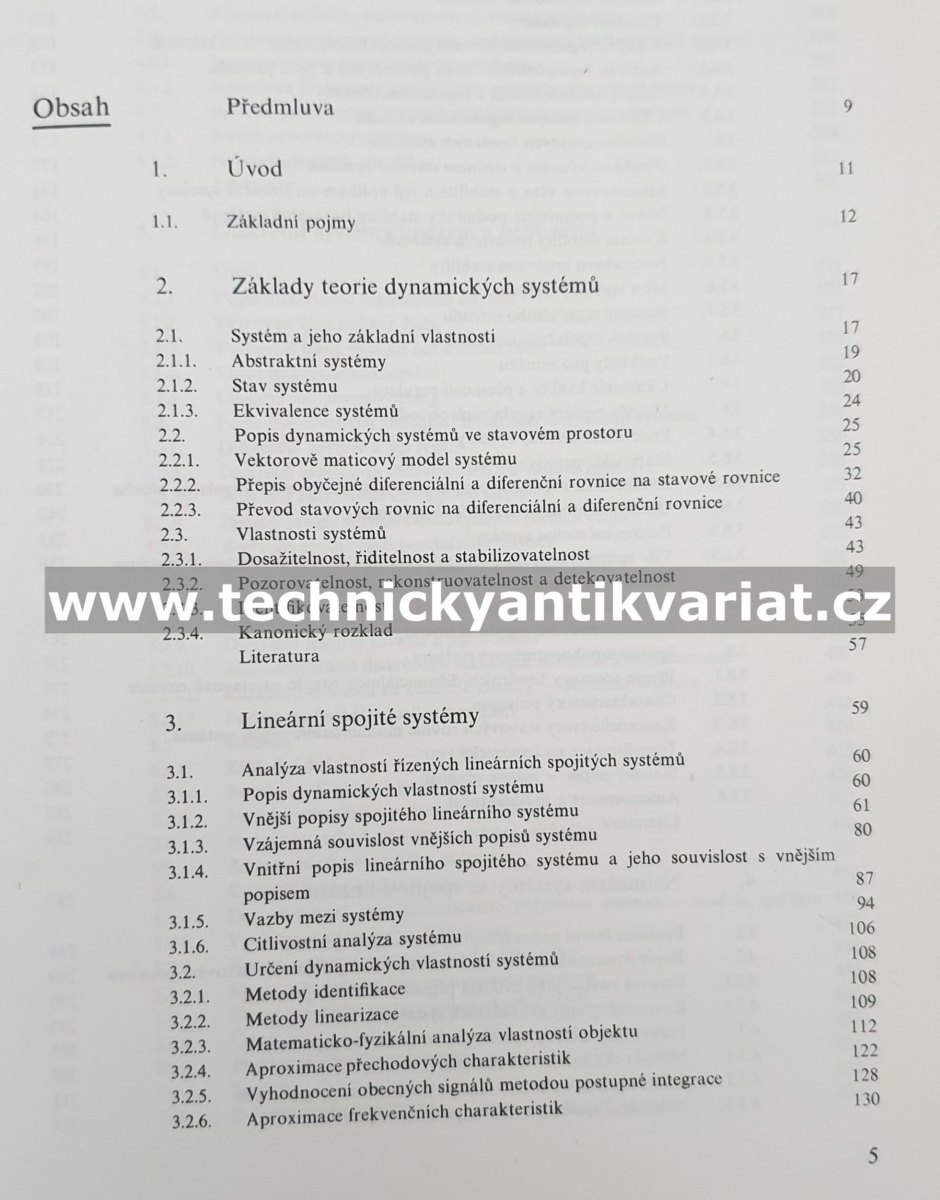 Teorie automatického řízení I - Lineární a nelineární systémy (1982)