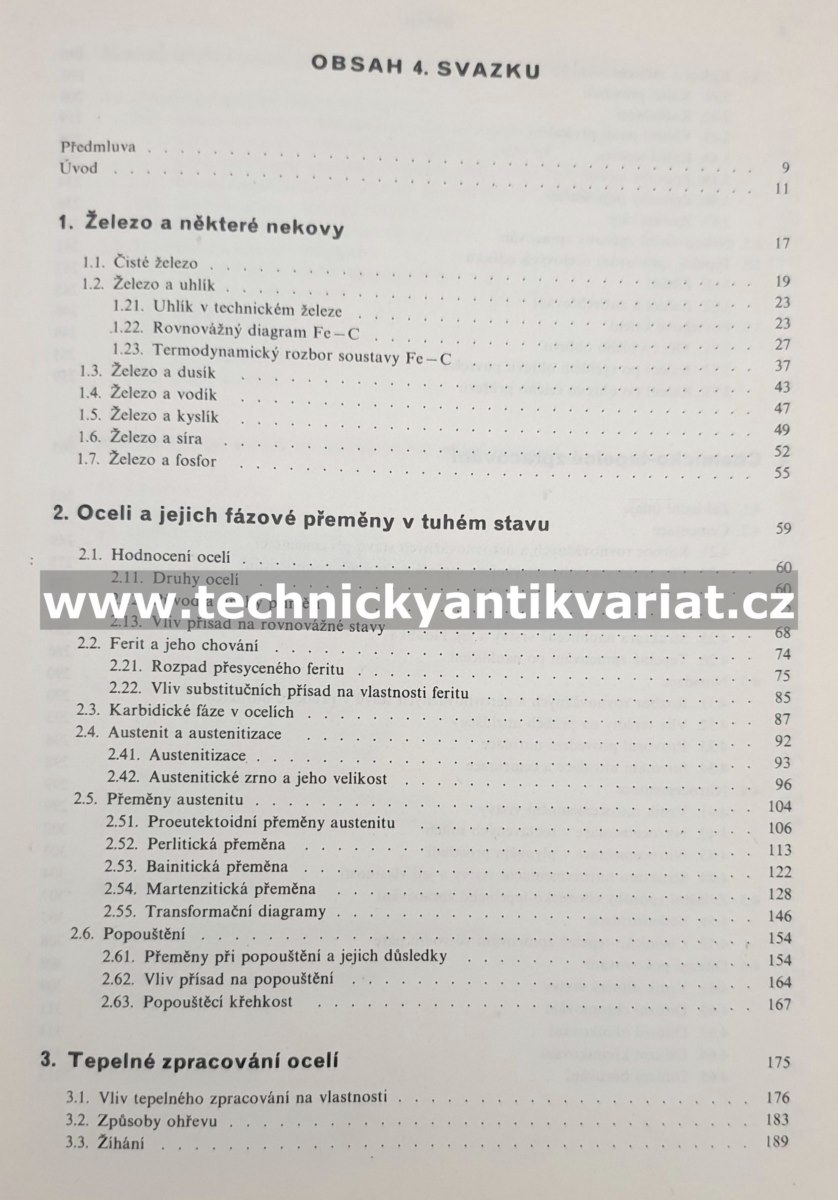Nauka o materiálu I. Železo a jeho slitiny 2 - Ryš, Cenek, Mazanec, Hrbek (1975)