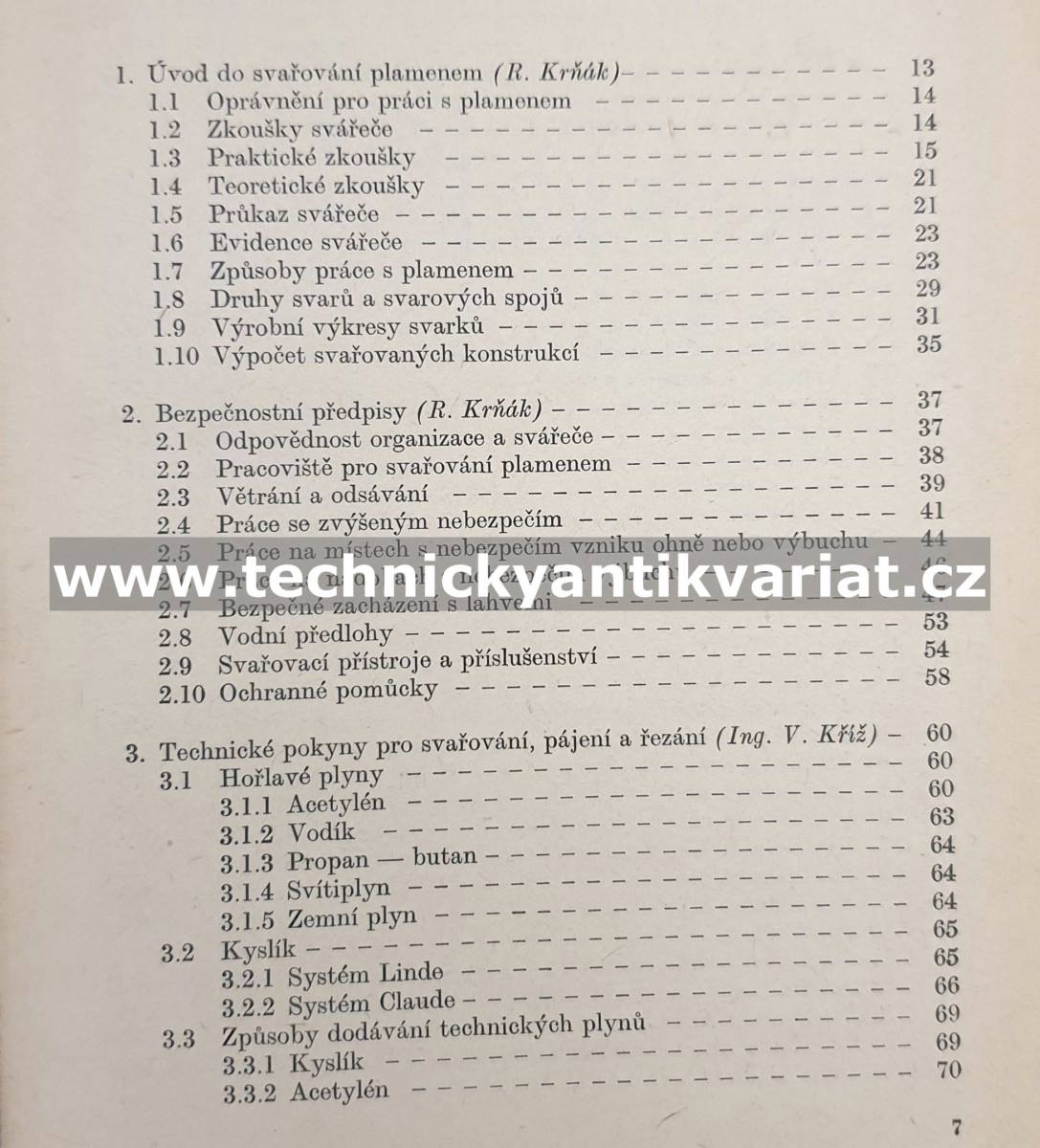 Kvalifikační příručka svářeče plamenem a paliče - Krňák, Kříž, Jonáš (1977)