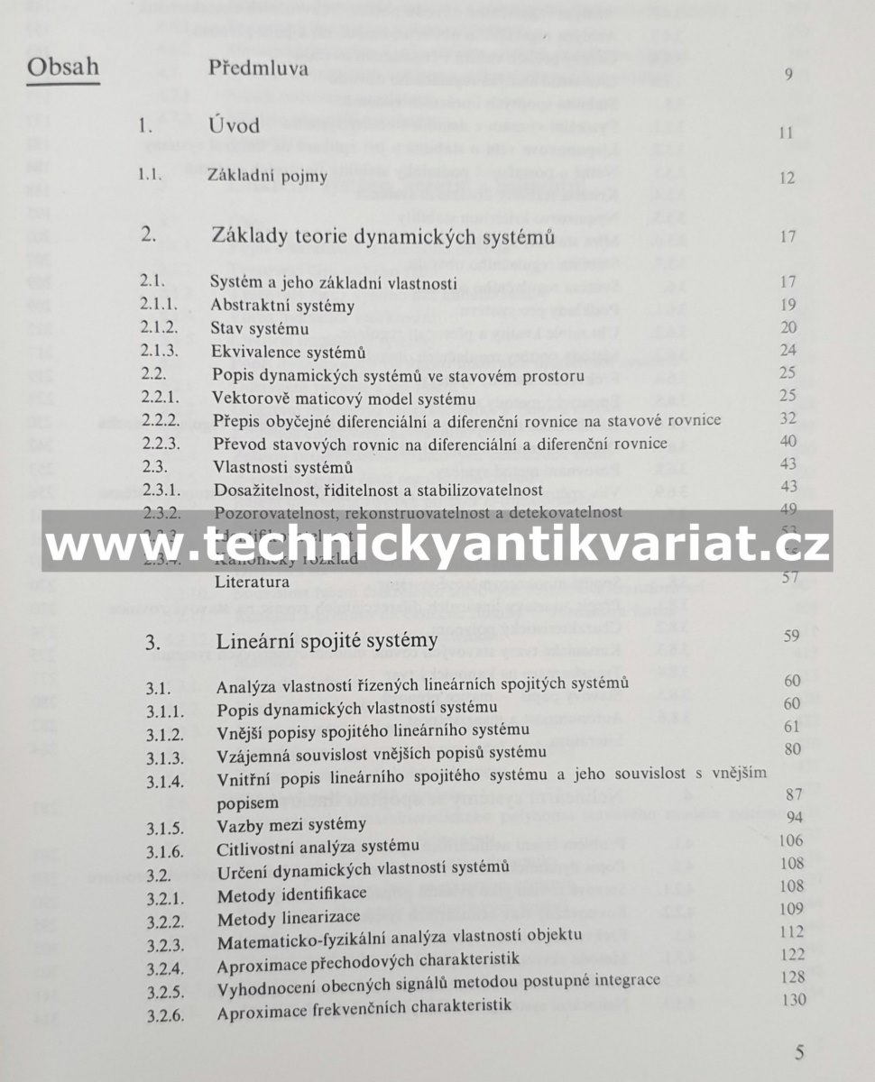 Teorie automatického řízení I - Lineární a nelineární systémy (1982)