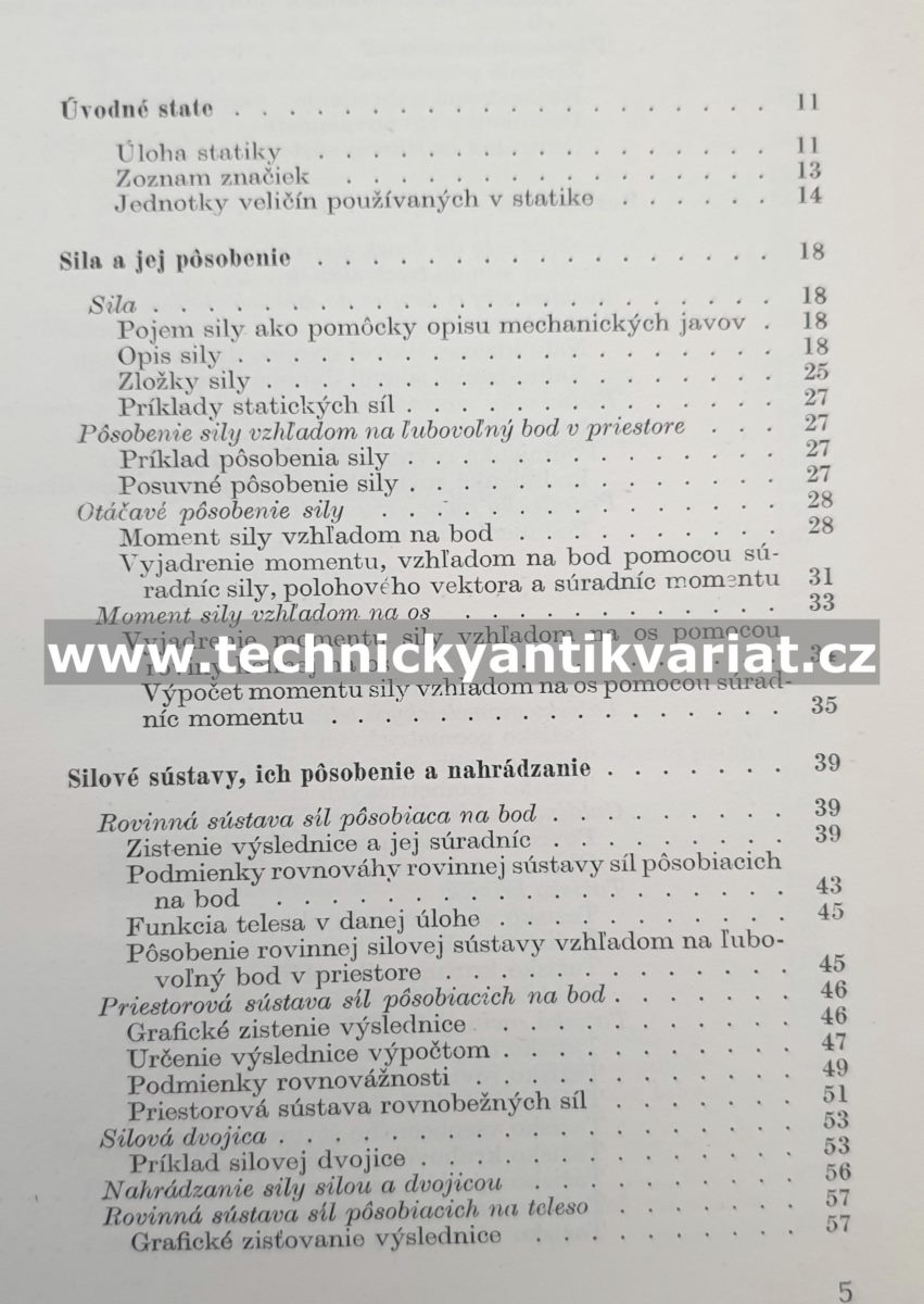 Mechanika 2 statika - Robert Binder (1965)